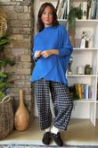 Jagger Quirky Ribby Knit Lapis