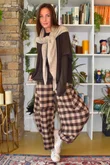 Jonti XL Knit Neckerchief Scarf Earth