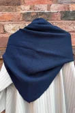 Jonti Knit XL Neckerchief Scarf Navy