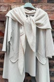 Jonti Knit XL Neckerchief Scarf Oatmeal