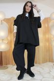 Kennedy Oversized Blouse Black  /15=