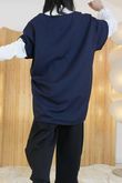 Kennedy Oversized Blouse Navy  /40=