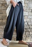 Lagen 7/8 Barrel Pant Black
