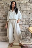 Lagen 7/8 Barrel Pant Calico