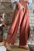 Lagen 7/8 Barrel Pant Chestnut 