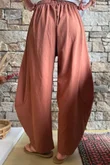 Lagen 7/8 Barrel Pant Chestnut 