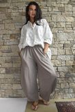 Lagen 7/8 Barrel Pant Mocha