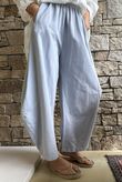 Lagen 7/8 Barrel Pant Pearl