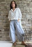 Lagen 7/8 Barrel Pant Pearl
