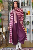 Lagen Barrel Jungaree Aubergine due 1 week 