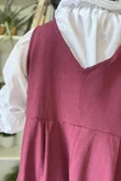 Lagen Barrel Jungaree Aubergine