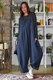 Lagen Barrel Jungaree Navy