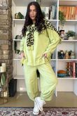 Lagen Chill Sweatshirt Soft Lime /5 Pre order 5 days
