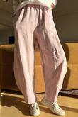 Lagen Classic Barrel Pant Rose