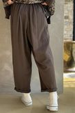 Lagen Classic Sweatshirt Barrel Pant Chocolate