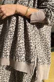 Lagen Leopard Chill Sweatshirt Mocha & Choc