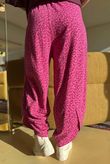 Lagen Leopard Shelby Barrel Pant Hot Pink & Merlot
