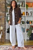 Lagen Napoleon Jacket Chocolate