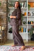 Lagen Napoleon Jacket Chocolate