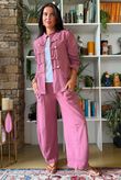 Lagen Napoleon Jacket Indian Pink