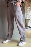 Lagen Panel Tapered Leg Trouser Mocha