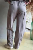 Lagen Panel Tapered Leg Trouser Mocha