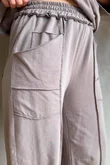 Lagen Panel Tapered Leg Trouser Mocha