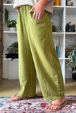 Lagen Relaxed Barrel Pant Olive
