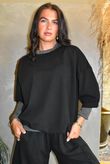 Lagen Relaxed Sweatshirt Black 