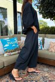 Lagen Relaxed Sweatshirt Black