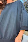 Lagen Relaxed Sweatshirt Black