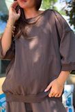 Lagen Relaxed Sweatshirt Chocolate