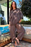 Lagen Relaxed Sweatshirt Chocolate