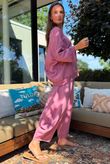 Lagen Relaxed Sweatshirt Indian Pink