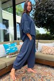 Lagen Relaxed Sweatshirt Navy