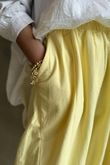 Lagen Seamed Tapered Barrel Pant Lemon /9=