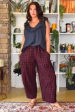 Larc Frill Tank Navy