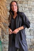 Larc Poet Blouse Coffee Bean