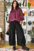 Larc Poet Blouse Damson