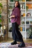 Larc Poet Blouse Damson