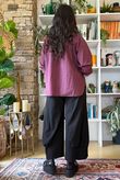 Larc Poet Blouse Damson
