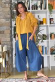Larc Poet Blouse Mustard