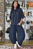 Larc Poet Blouse Navy due 1 week 