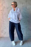 Larc Poet Blouse White 