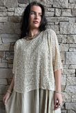 Cloud Loose Box Knit Cream /20=