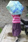Laundry B Compact Umbrella Irises 