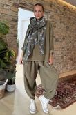 Laundry B Cooper Garden Scarf Khaki