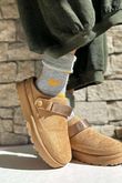 Laundry B Cosy & Wool Luxury Socks Heart Ochre Grey