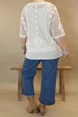 Laundry B Dakota Crochet Top Stone