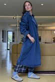  Duran Denim Trench Dark 